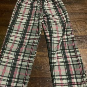 Plaid pj pants